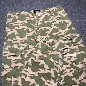 Magenta Skateboards Cargo Pants Mens Small Camo Skate Ripstop Military Y2K